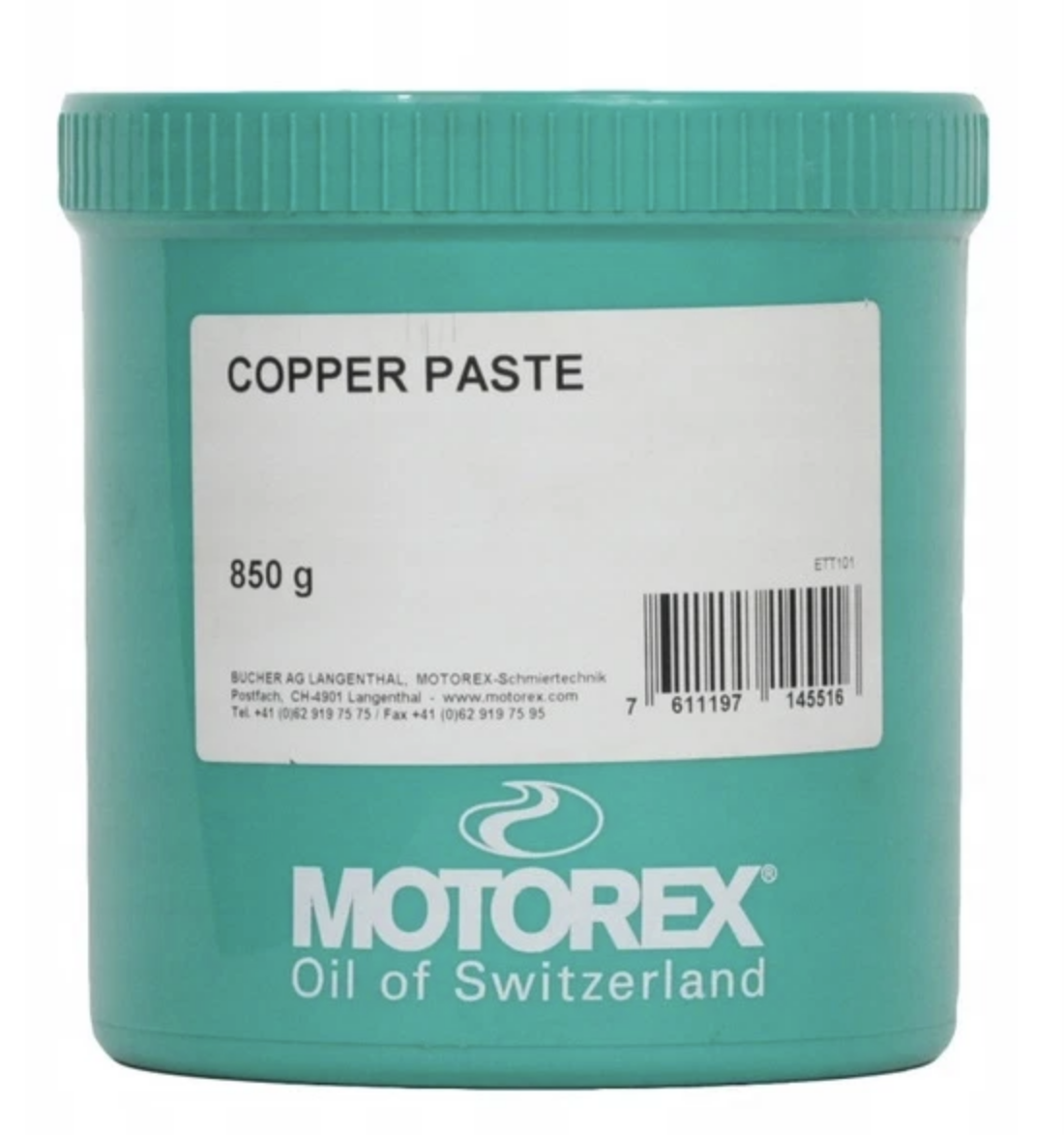 Motorex Protection Copper Paste Anti Seize 850g Tub