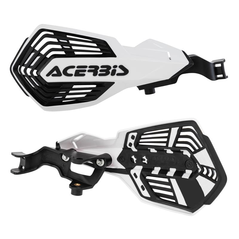 Acerbis K-Future B Motocross Handguards White Black Beta RR 300 2T 2012 - 2024