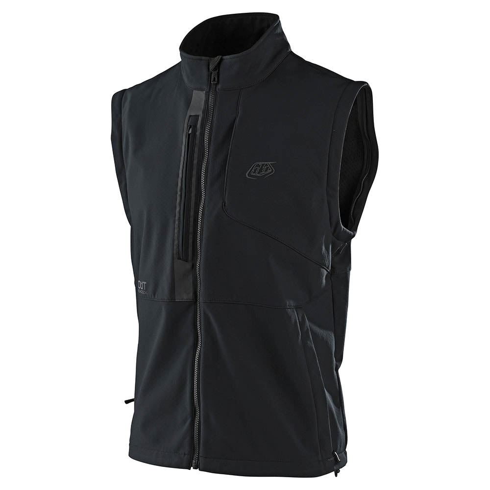 Troy Lee Designs 2025 Scout Softshell Off-Road Jacket Solid Black