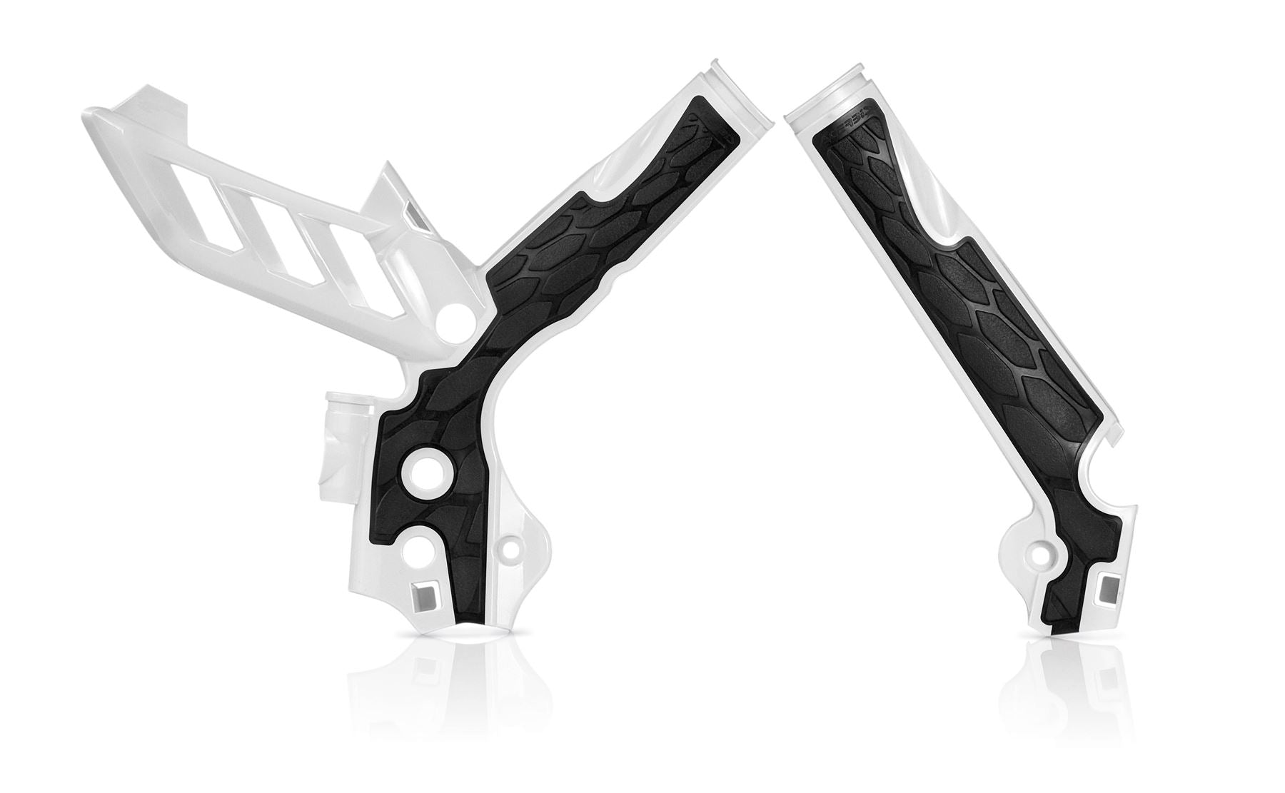 Acerbis X-Grip Frame Protector Guards White For KTM EXC 250 2012-2016