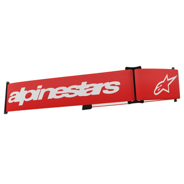 Alpinestars Supertech Goggles Strap Red White