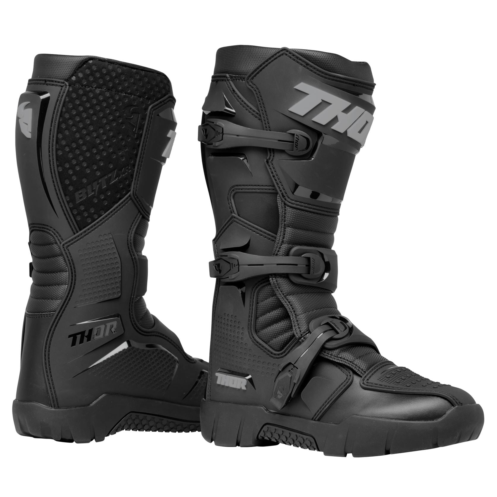 Thor 2024 Enduro Boots Blitz XR Trail Black Grey