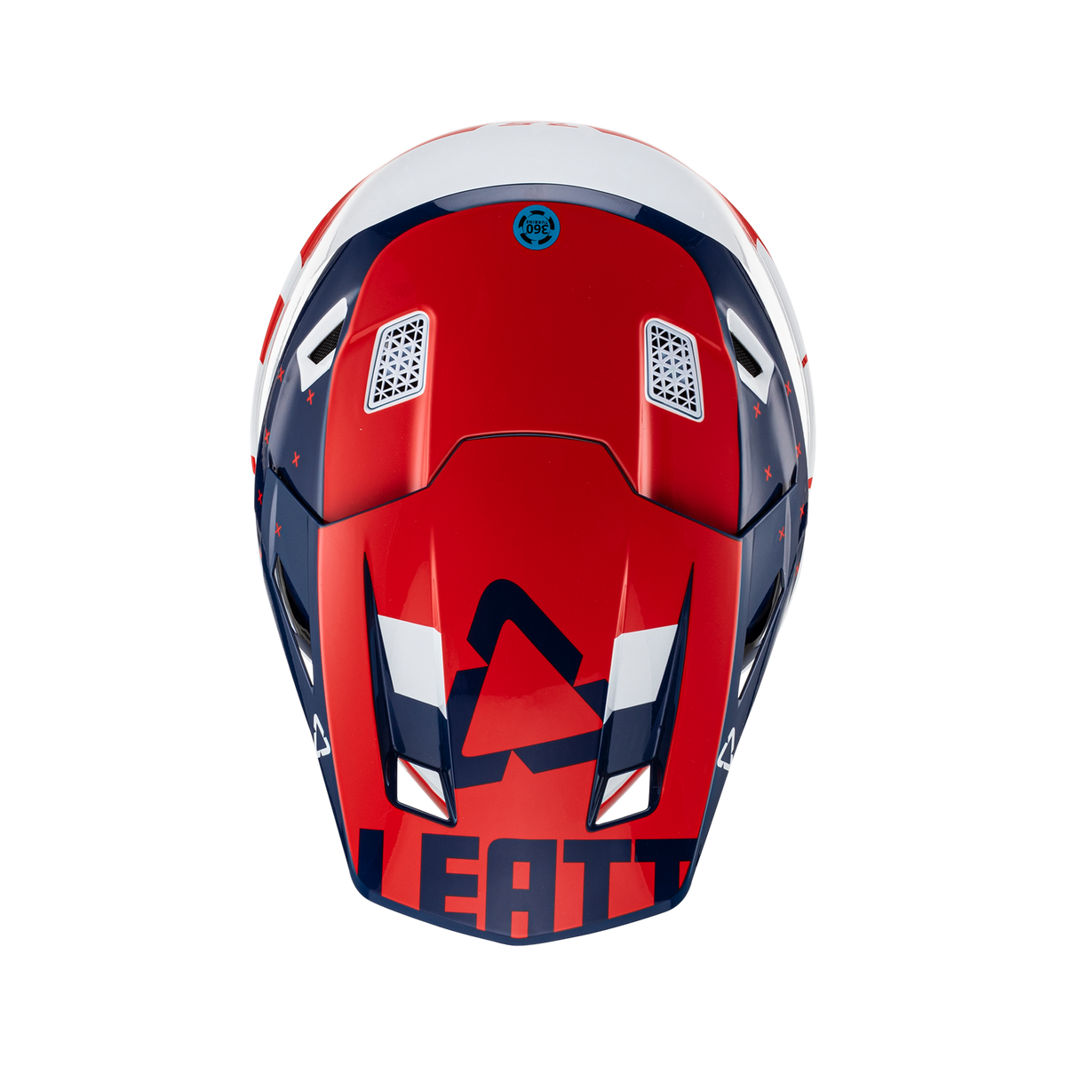 Leatt 2023 Helmet Moto 7.5 V23 Royal with 4.5 Goggles & Helmet Bag