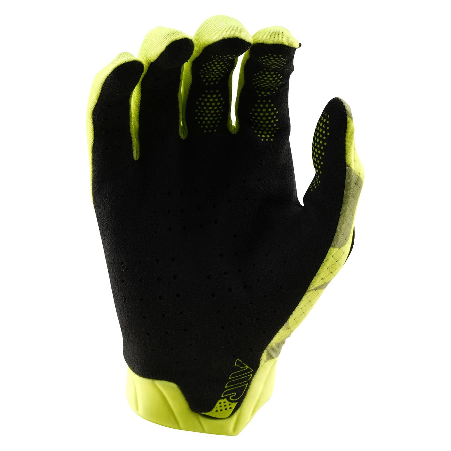 Troy Lee Designs Spring 2025 MX Gloves AIR Youth Blotted Flo Yellow