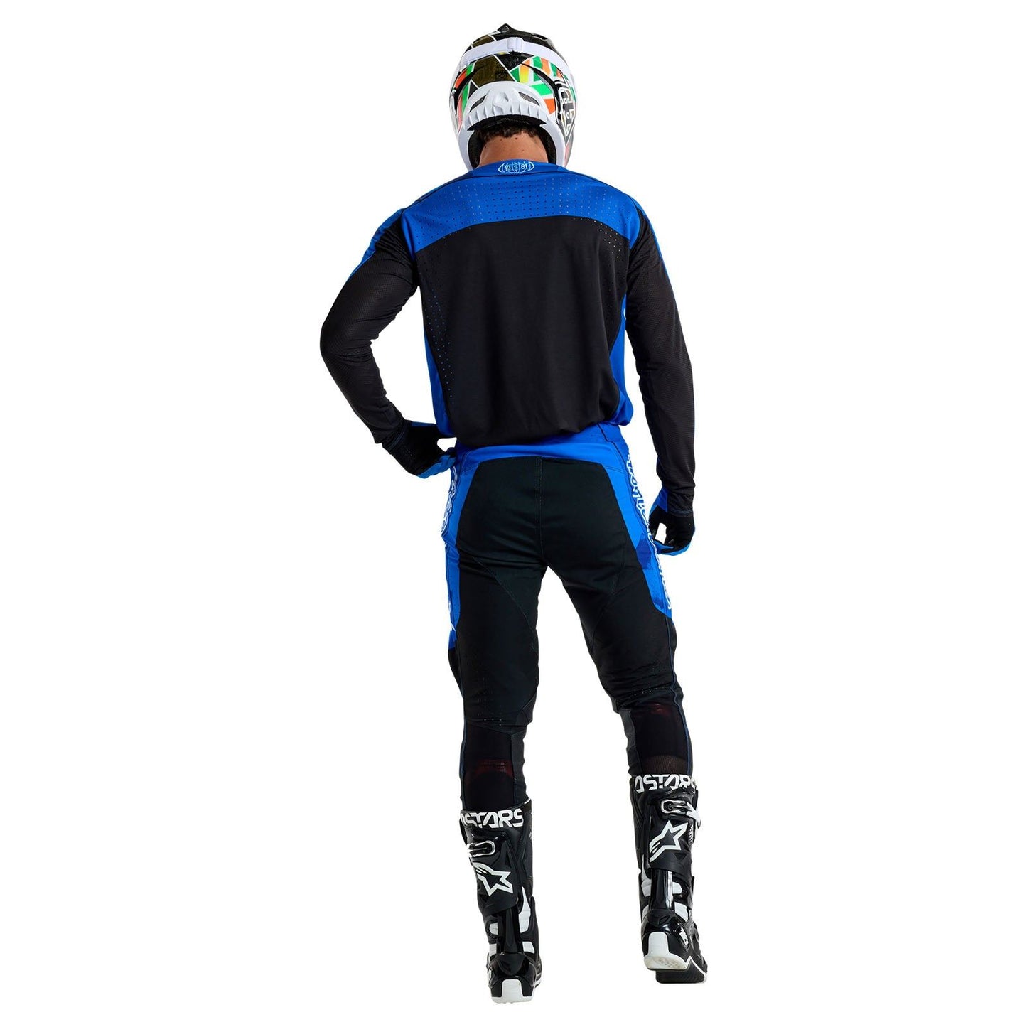 Troy Lee Designs Spring 2025 MX Combo Kit SE PRO Blotted Bright Blue