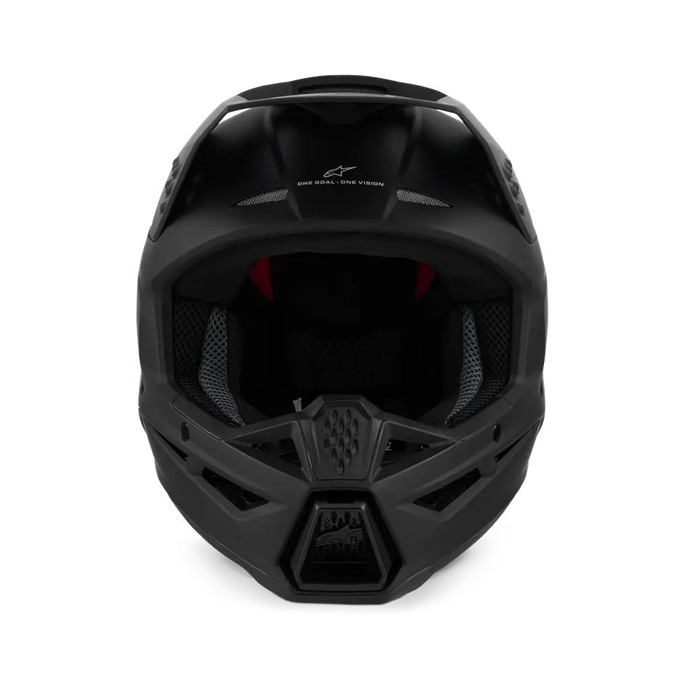Alpinestars 2026 SM3 Solid Motocross Helmet Matt Black