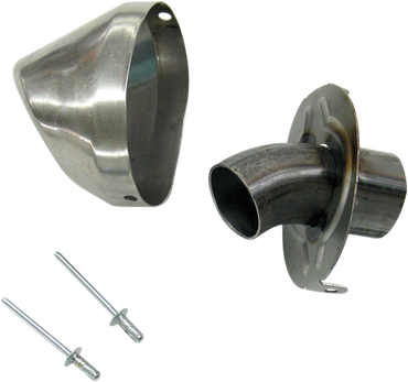 FMF Rear Cone Cap Replacement 28.6mm Outlet For FMF Powercore 2 Silencer Exhaust