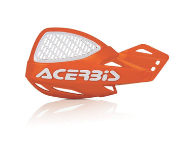 Acerbis Uniko MX Handguards Pair + Kit For White Orange Husqvarna CR FC FE FX