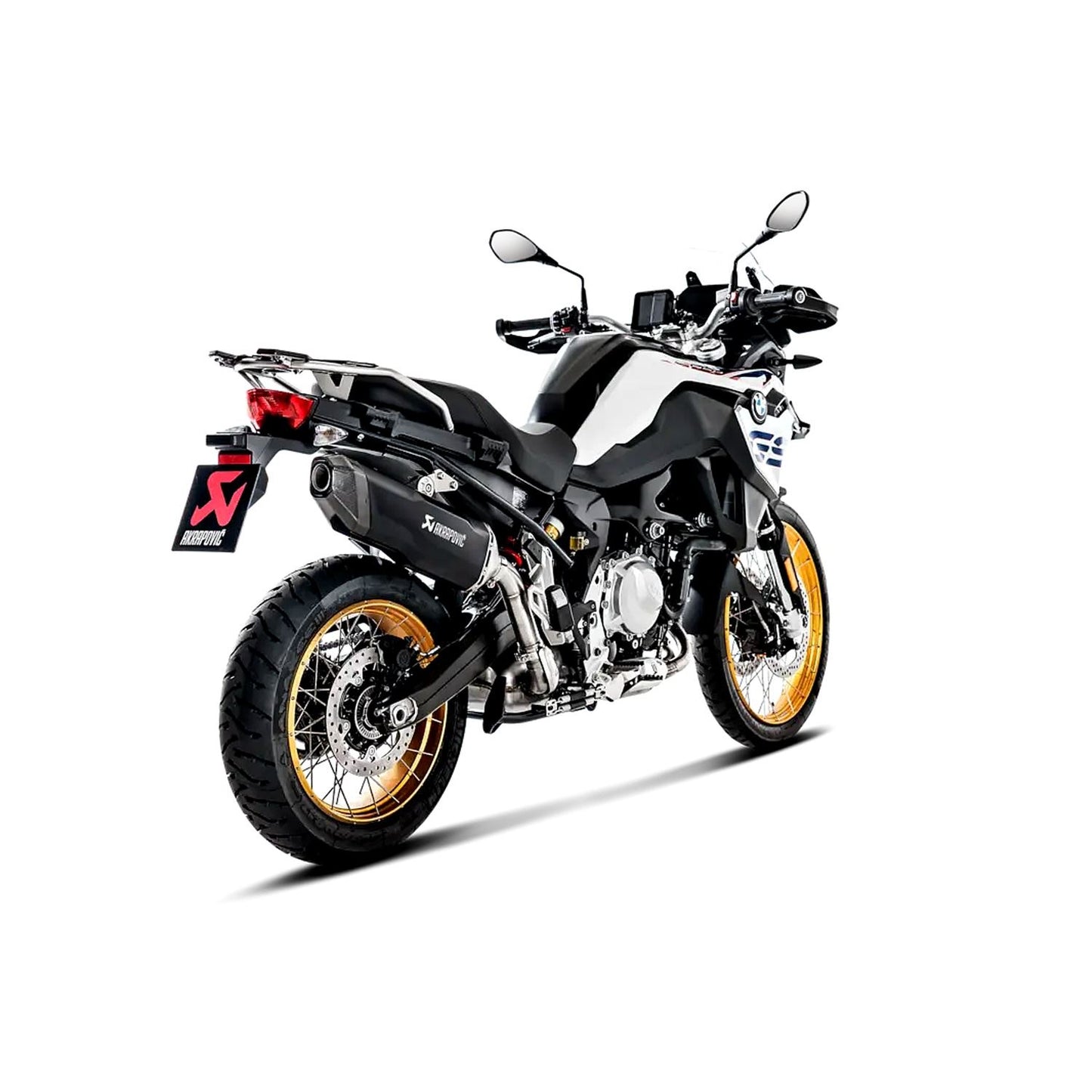 Akrapovic Titanium Black Line Slip On Silencer For BMW F 850 GS ABS Adventure 2019-2023