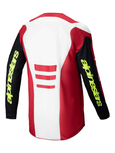 Alpinestars 2025 Fluid Haul Motocross Jersey Bright Red Black