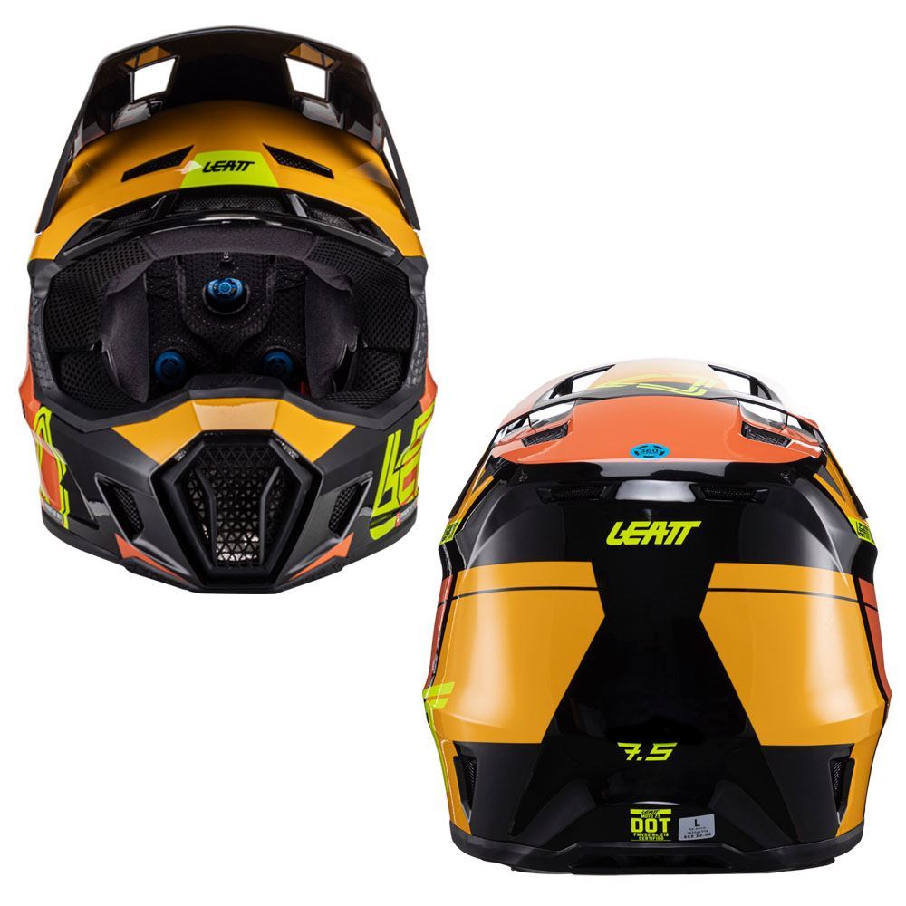 Leatt 2024 Helmet Moto 7.5 V24 Citrus