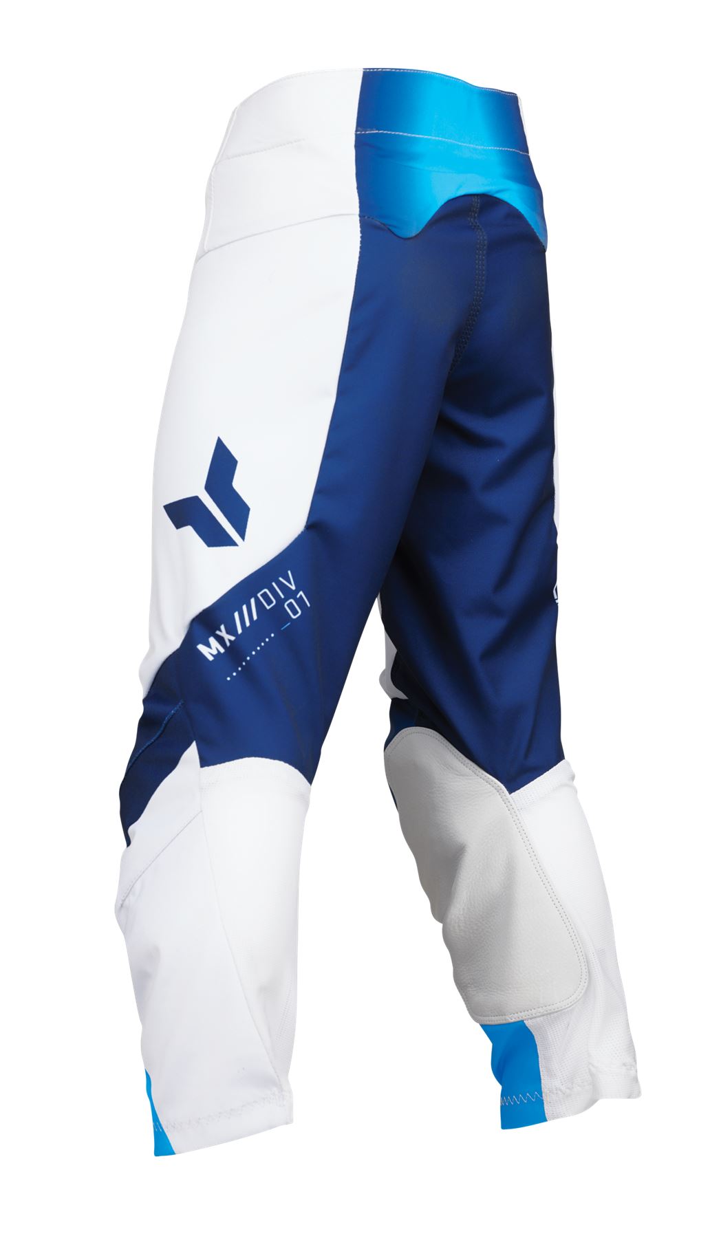Thor 2025 Motocross Race Pants Youth Launchmode Storm White
