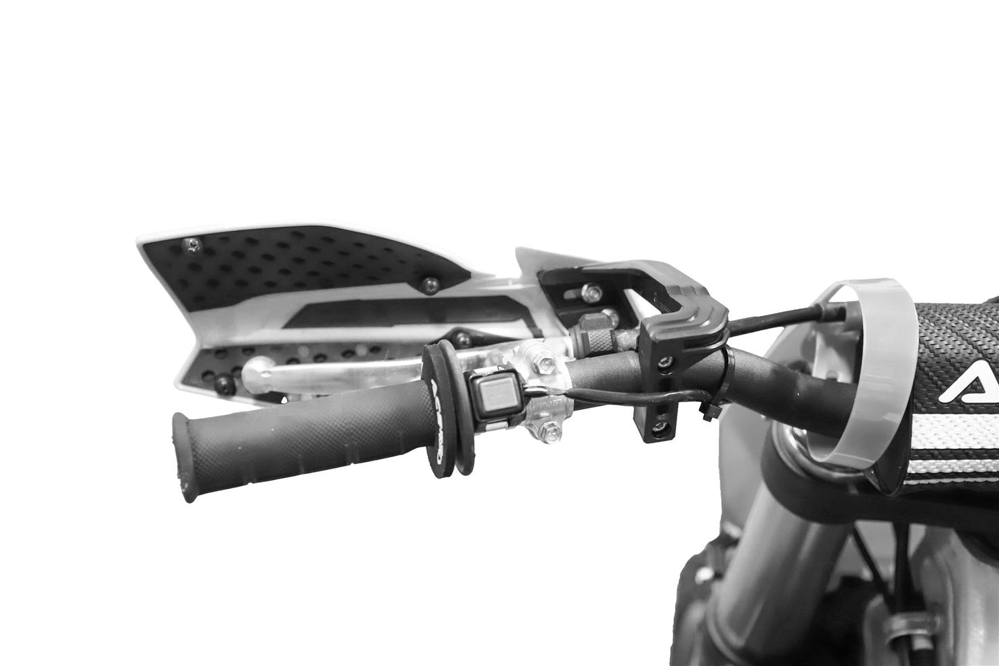 Acerbis X-Ultimate MX Handguards Kit White Red Gas Gas MC 450 F 2021 - 2024