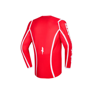 Alpinestars 2026 Youth Fluid Apex Motocross Jersey Red White