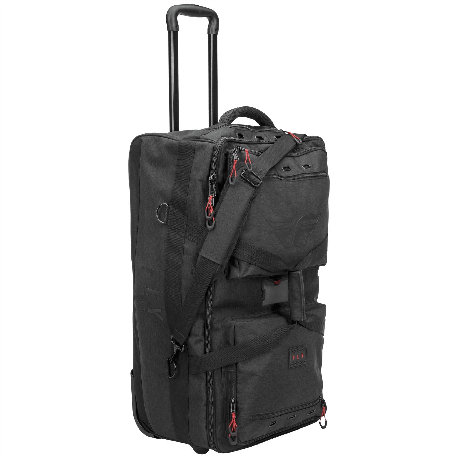 Fly Racing 2025 Motocross Tour Roller Bag Black