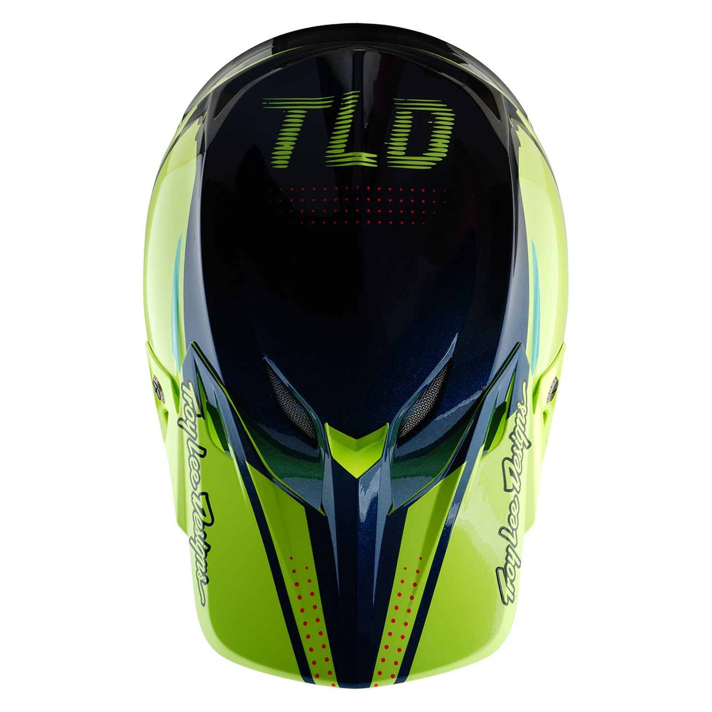 Troy Lee Designs Spring 2025 MX Helmet SE5 Composite Drip Yellow