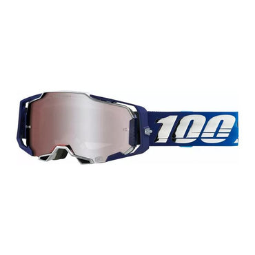 100% MX Goggles Armega Novel HiPER Silver Mirror