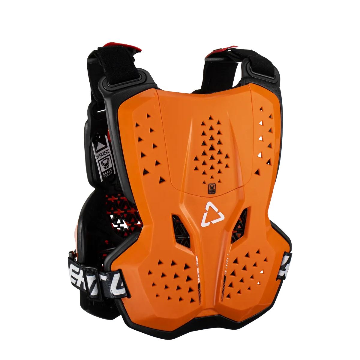 Leatt 2024 Chest Protector 3.5 Youth Orange Black