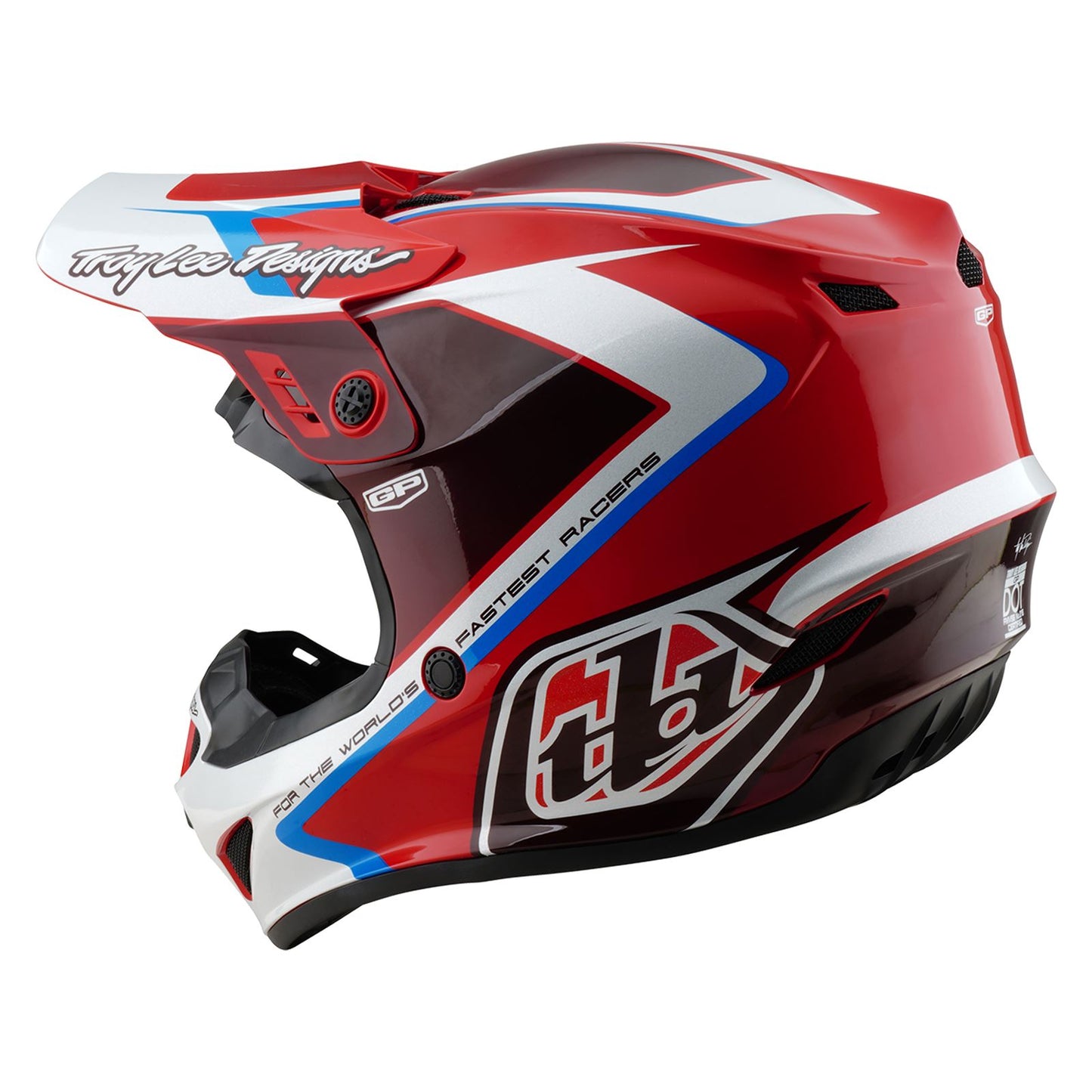 Troy Lee Designs Spring 2025 MX Helmet GP Shutter Red