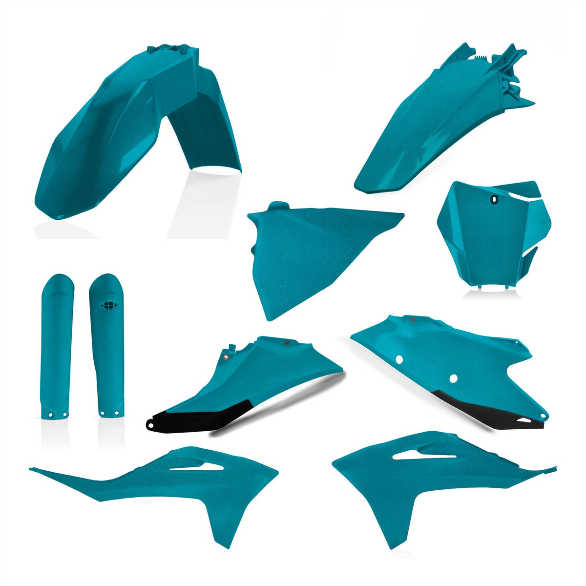Acerbis Full Plastic Kit Green 3 Teal 0024631.132