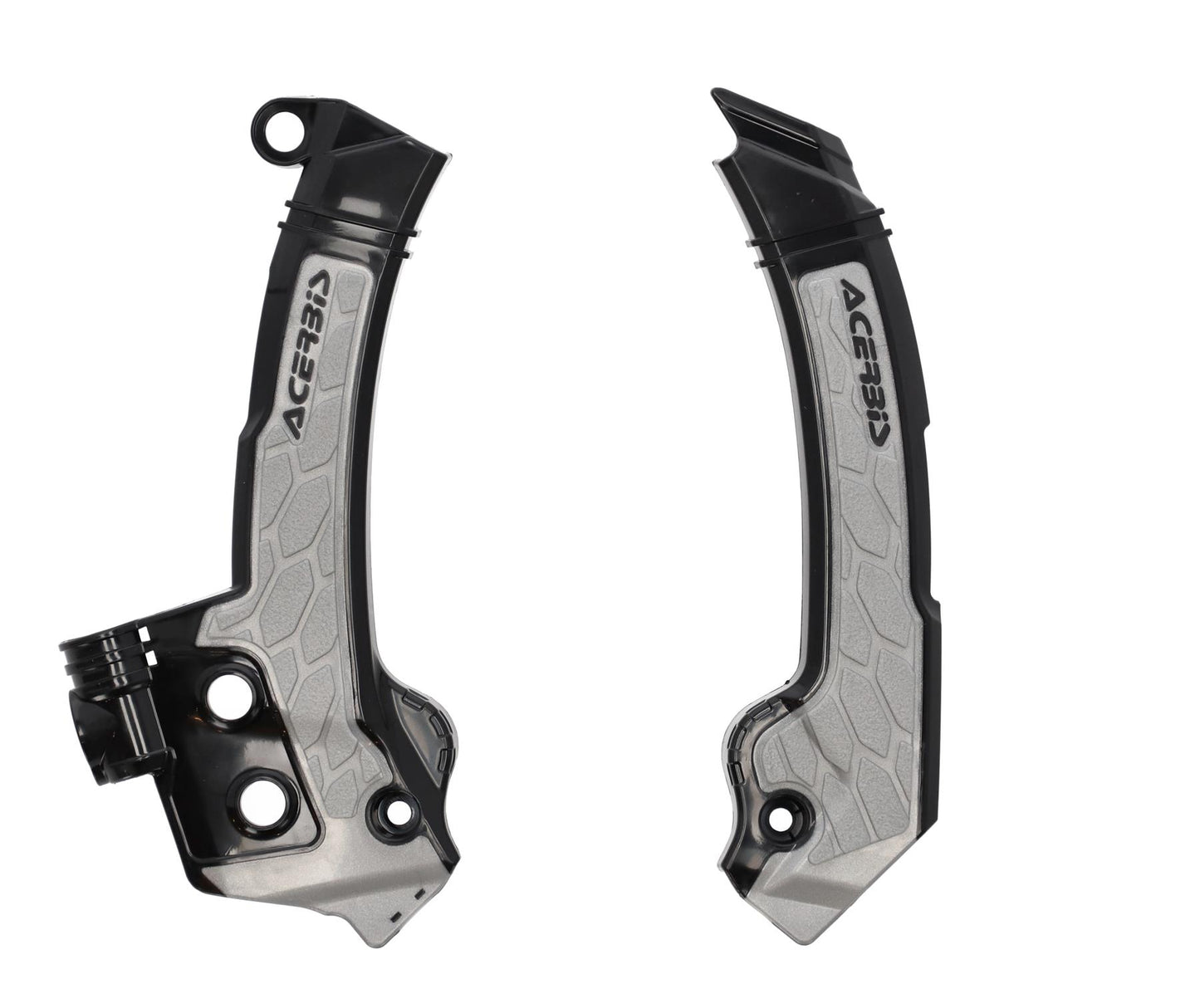 Acerbis X-Grip Frame Protector Guards Black Grey For Husqvarna TE 250 2024-2025
