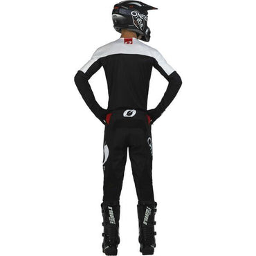 O'Neal 2024 Motocross Combo Kit Mayhem Hexx Black White