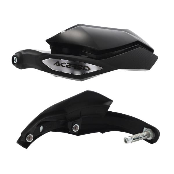 Acerbis Xenon Standard Handguards Black For Morini X-Cape Gold Wheels 2022-2024