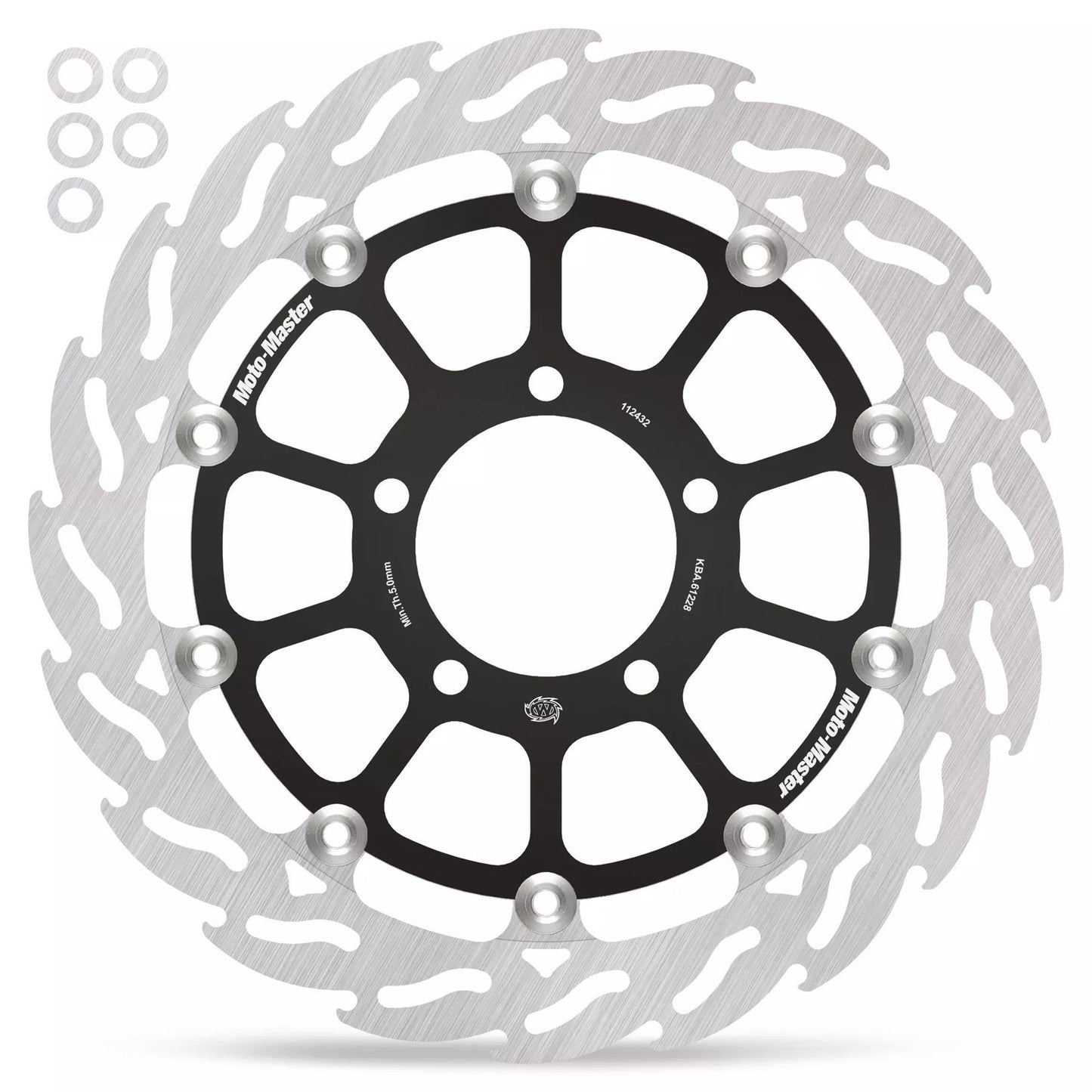 Moto-Master Floating Flame Series 320 mm Front Brake Disc