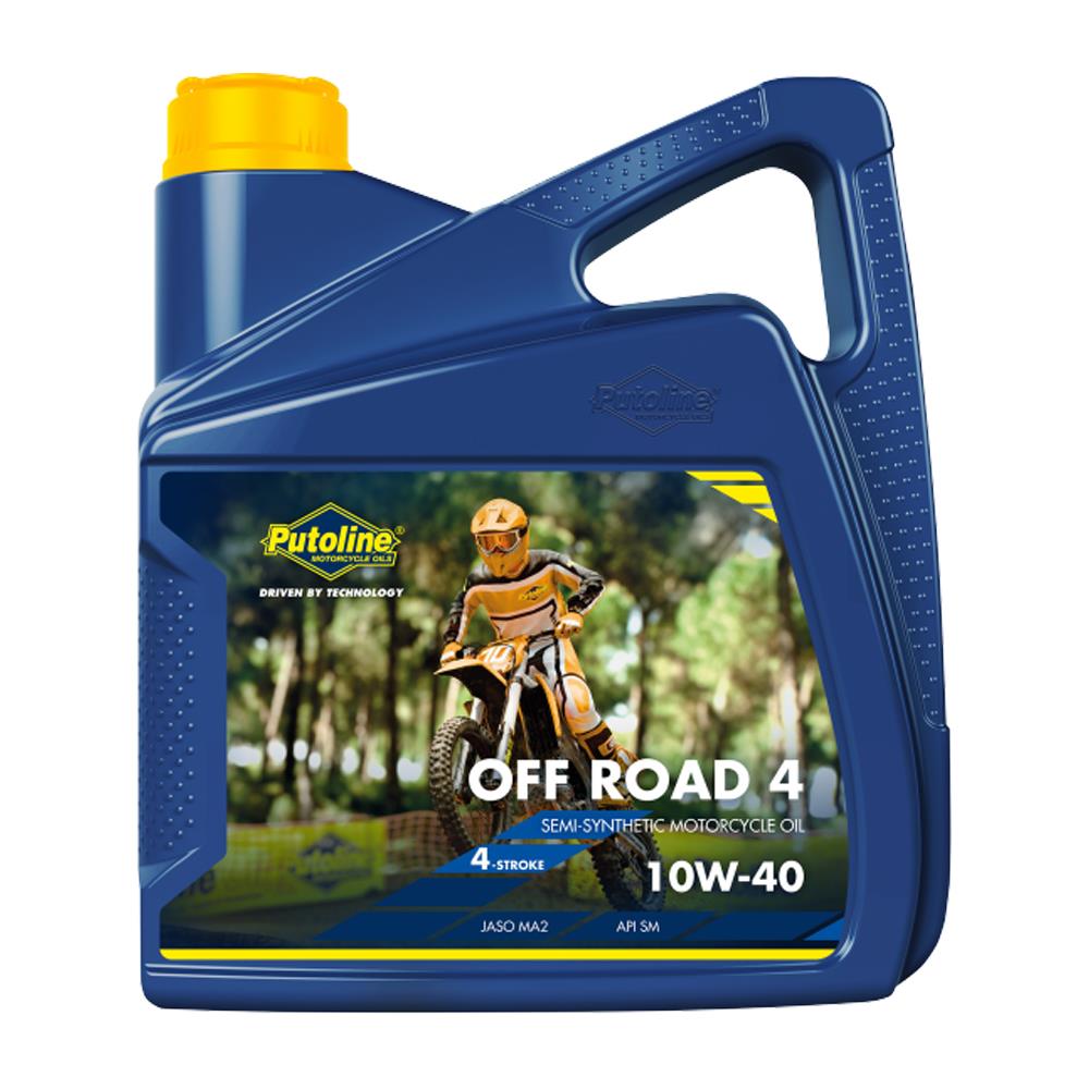 Putoline Off Road 4 10W-40 4T Semi Synthetic Motorcycle Oil 4 Litre