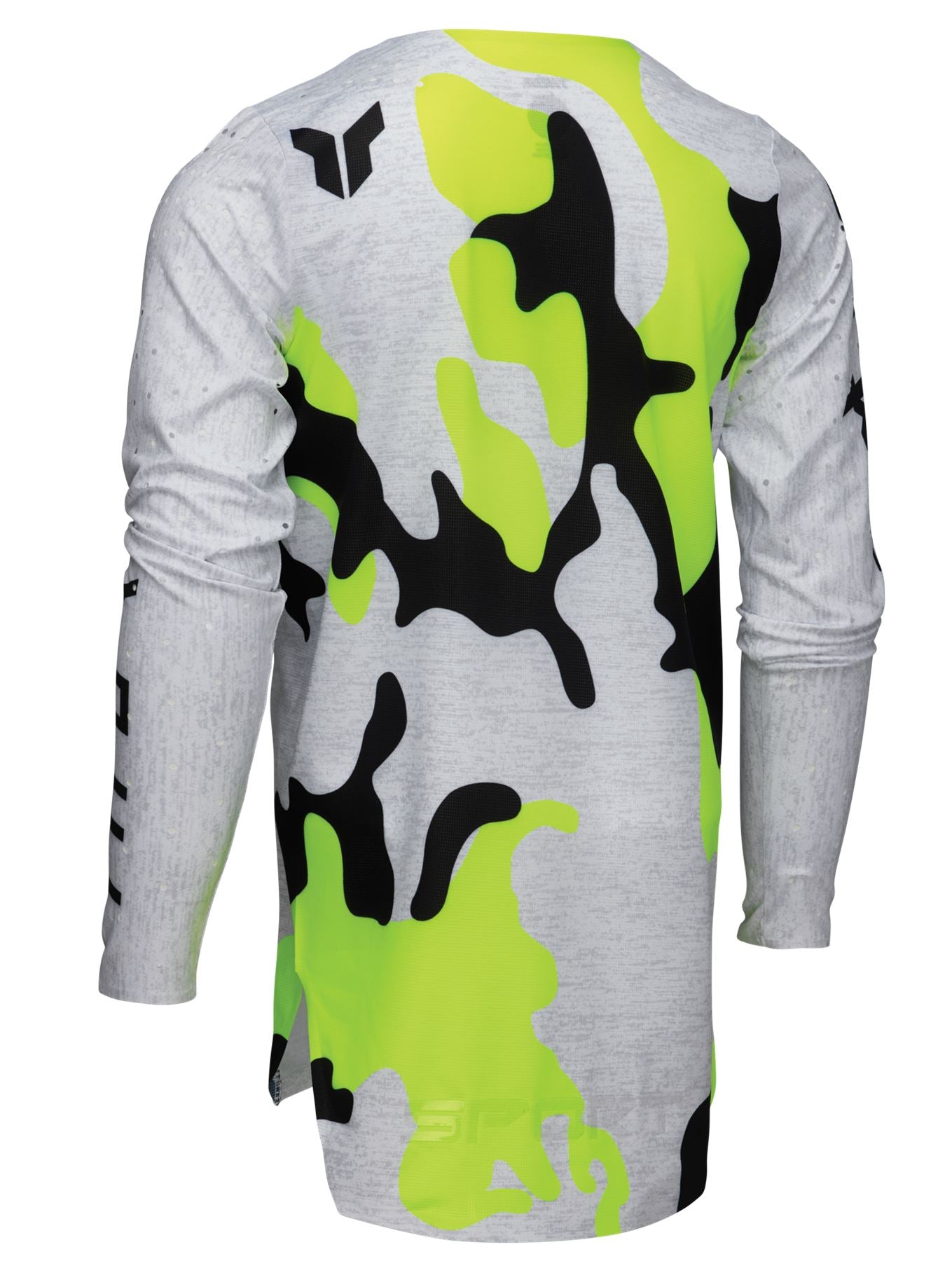 Thor 2025 Motocross Jersey Youth Sportmode Riot White Acid