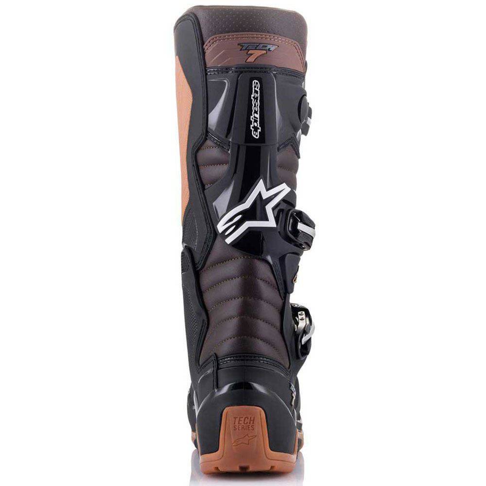 Alpinestars 2024 Tech 7 Enduro Boots Black Dark Brown