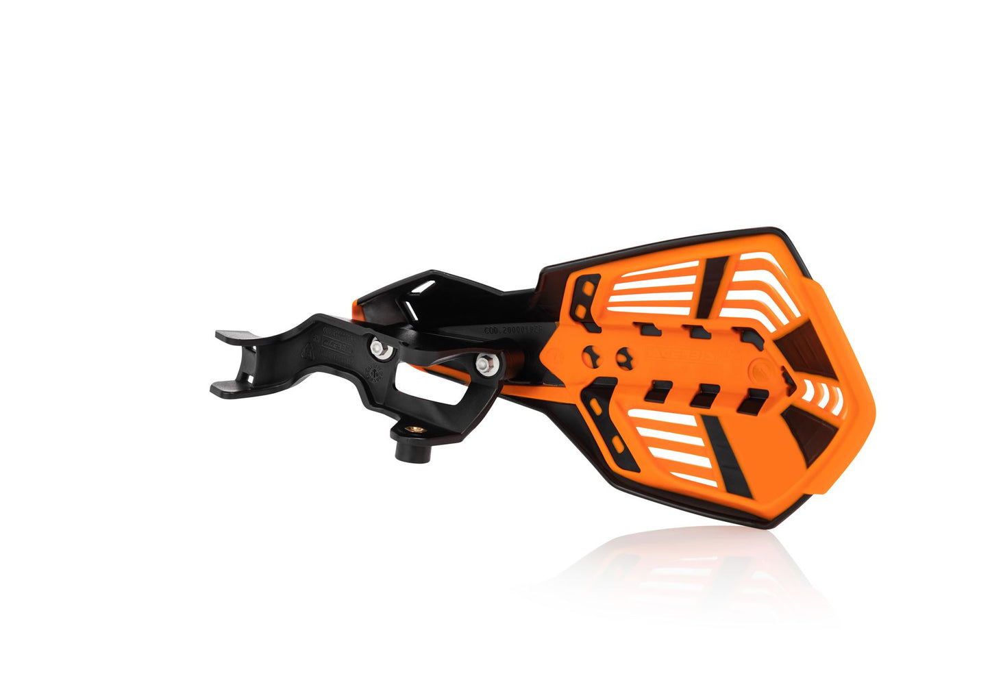 Acerbis K-Future Vented Handguards Black Orange KTM XW-F 350 500 2024
