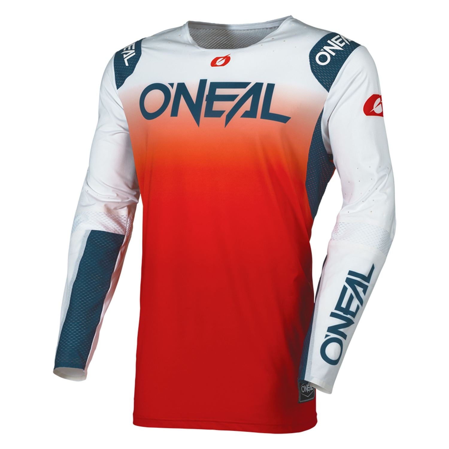 O'Neal 2026 Prodigy Five Five Red Orange Navy MX Jersey