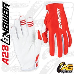 Answer 2023 Ascent Gloves Kids Junior Youth Red