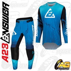 Answer 2023 Elite Fusion Kit Pants Shirt Blue Black