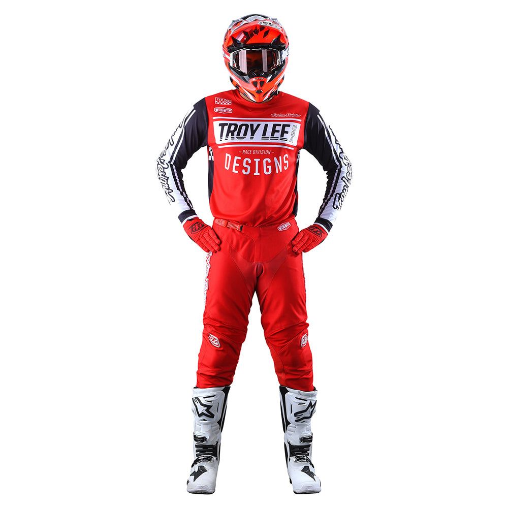 Troy Lee Designs 2024 Motocross Combo Kit GP Race 81 Red