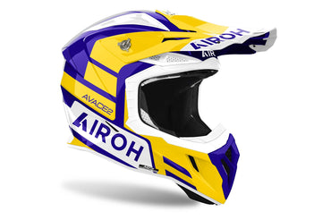 Airoh Helmet 2024 Aviator Ace 2 Sake Yellow Gloss Composite Carbon