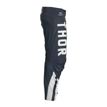 Thor Youth Pulse Combat Midnight Vintage White Motocross Pants CLEARANCE