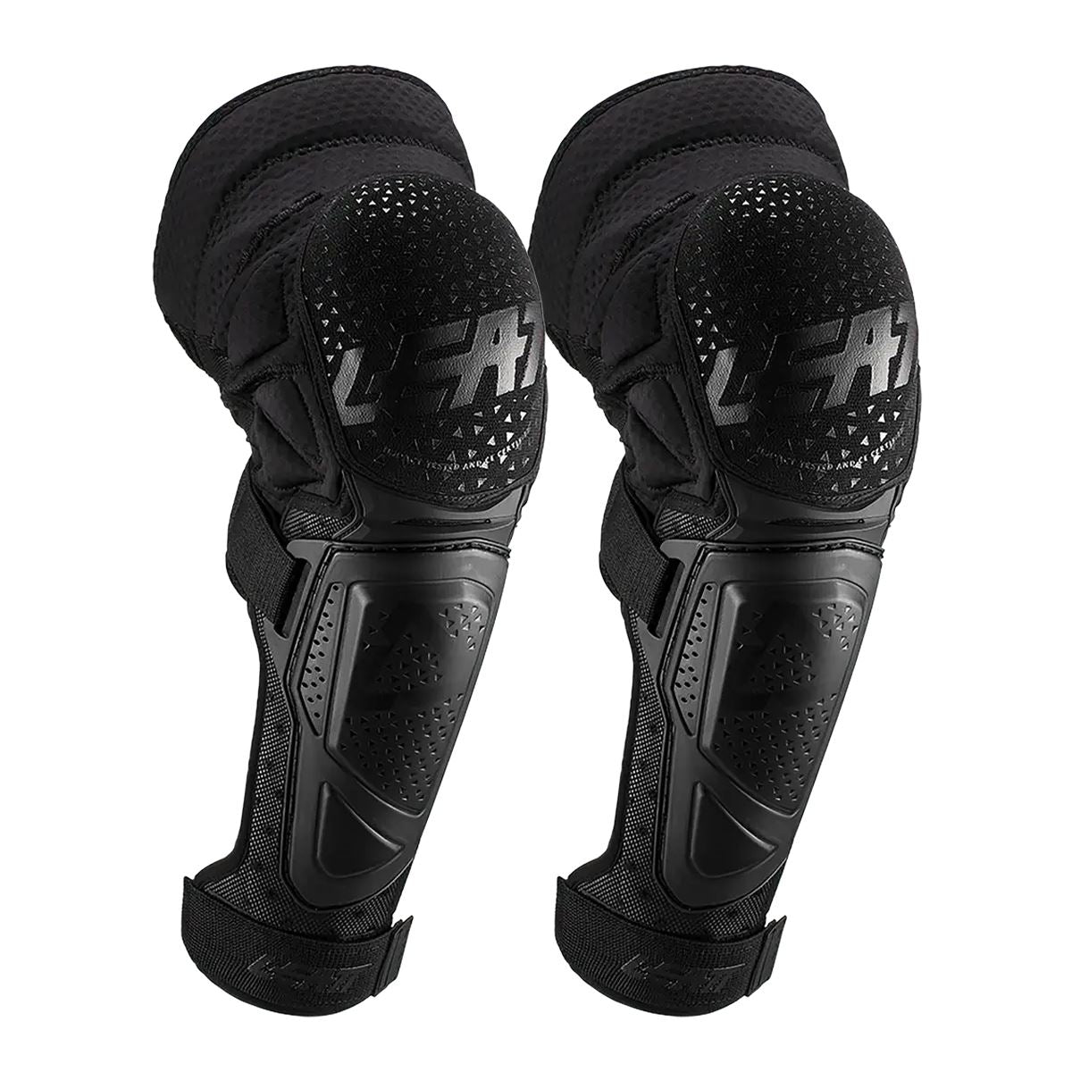 Leatt 2024 3DF Hybrid Extension Knee Guards Black