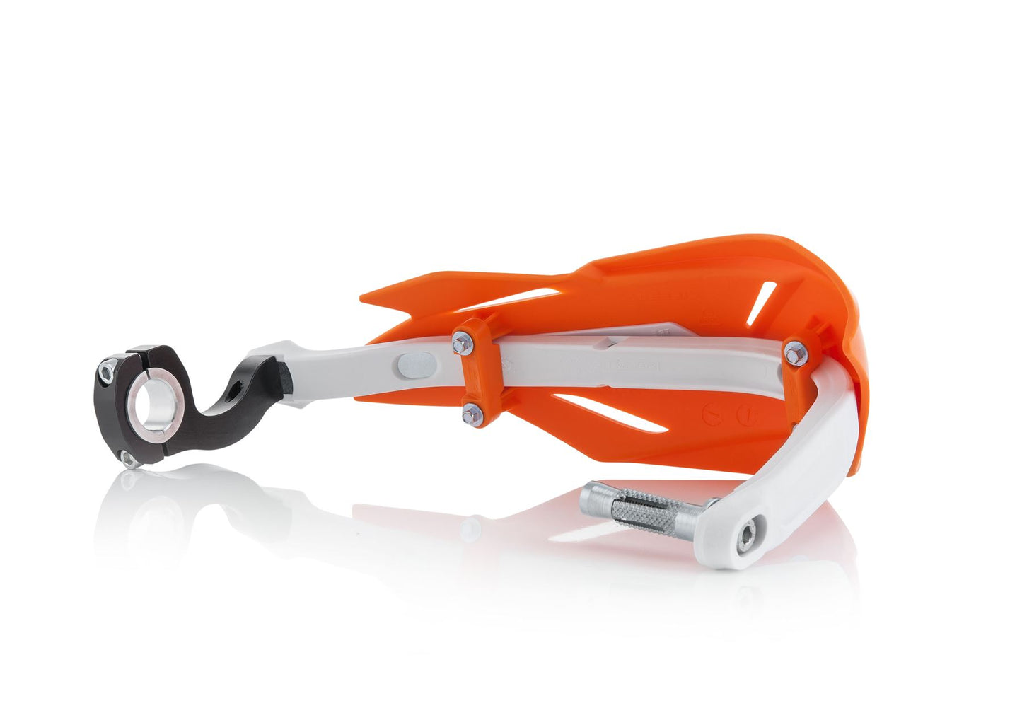 Acerbis X-Factory Orange White Handguards Husqvarna TE 150 2024