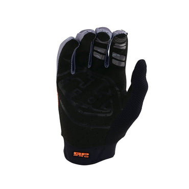 Troy Lee Designs 2025 GP Pro Bands Neo Orange Grey Gloves