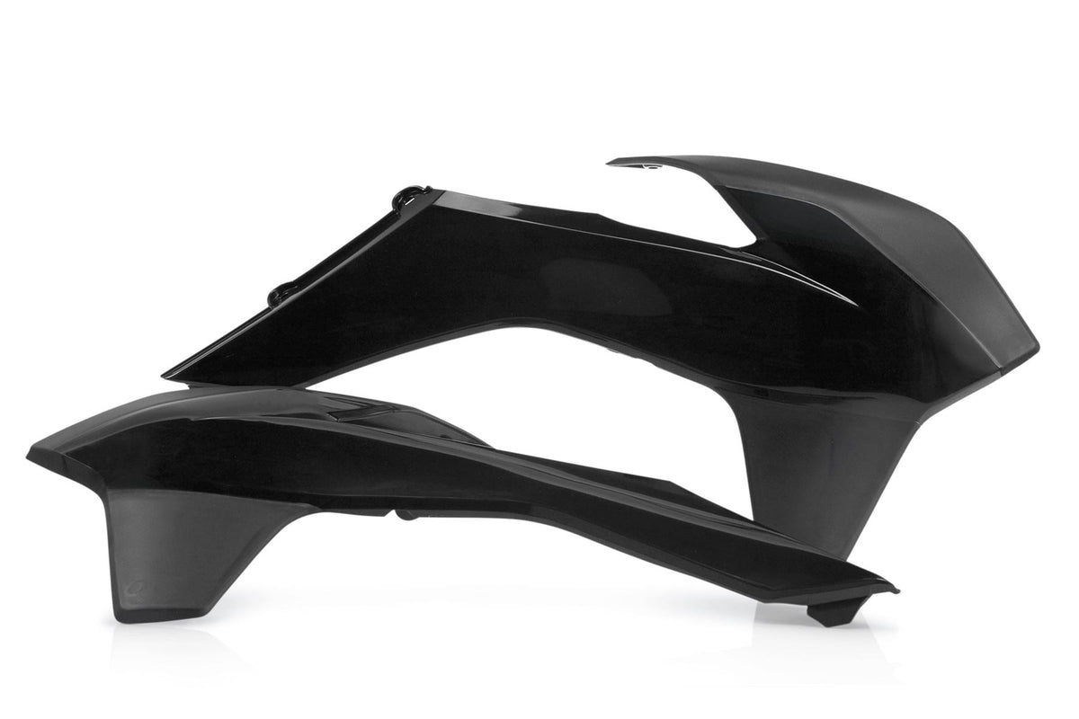 Acerbis Radiator Rad Scoops Black For KTM EXC-F 500 2014-2016