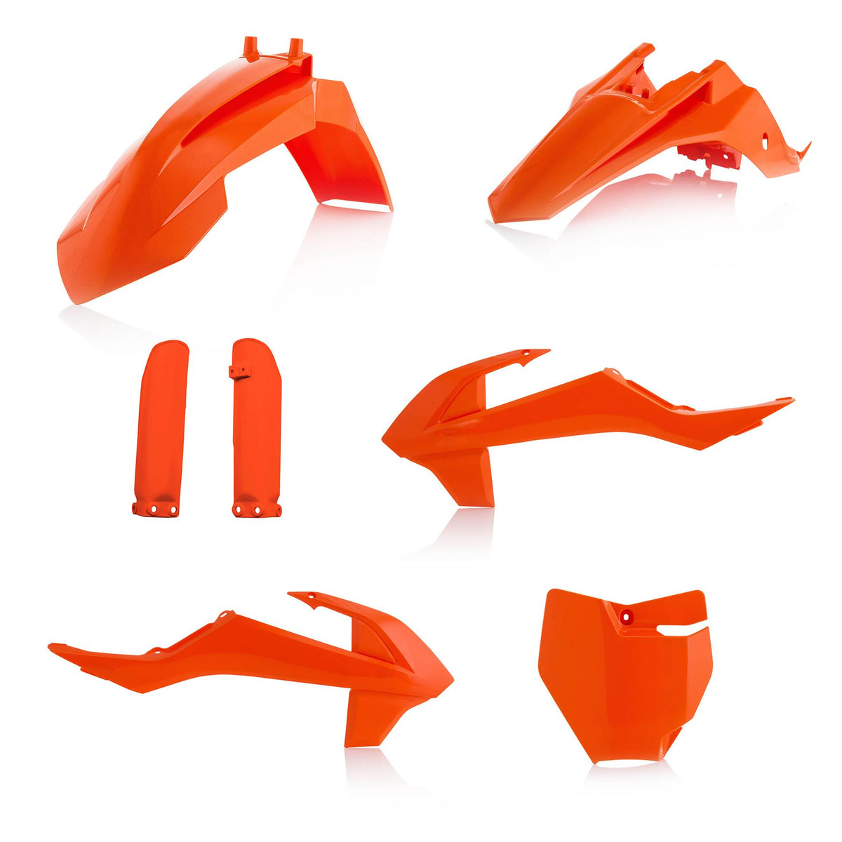 Acerbis Full Plastic Kit Orange 016 For KTM SX 65 2019-2023