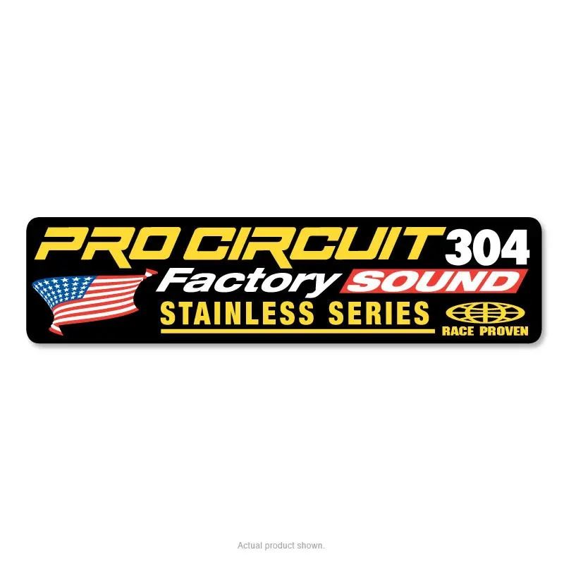 Pro Circuit Factory Sound 304 Silencer Decal