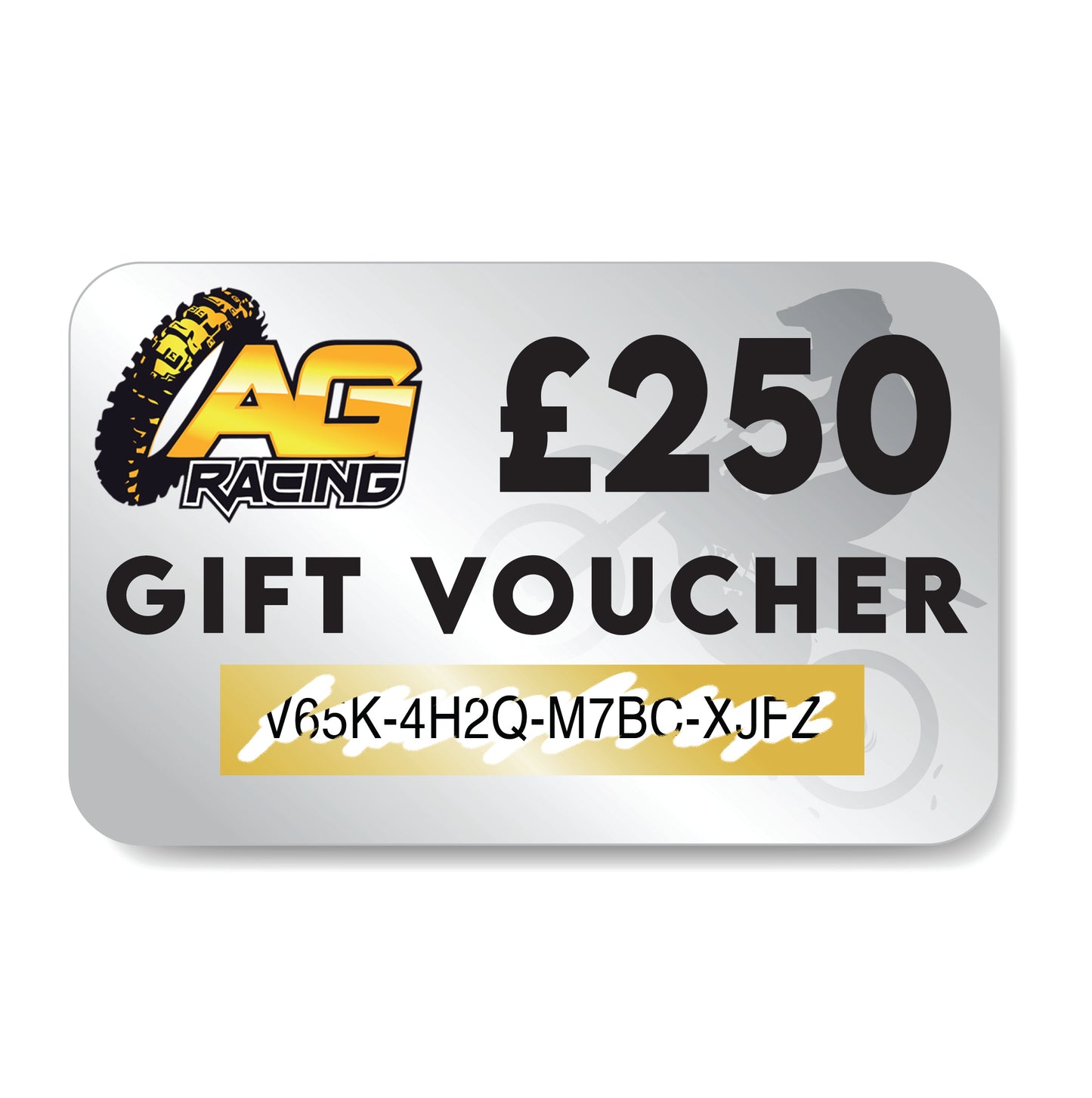 AG Racing Gift Voucher