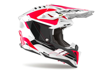 Airoh Helmet 2024 Aviator 3 Saber Red Gloss HPC Carbon