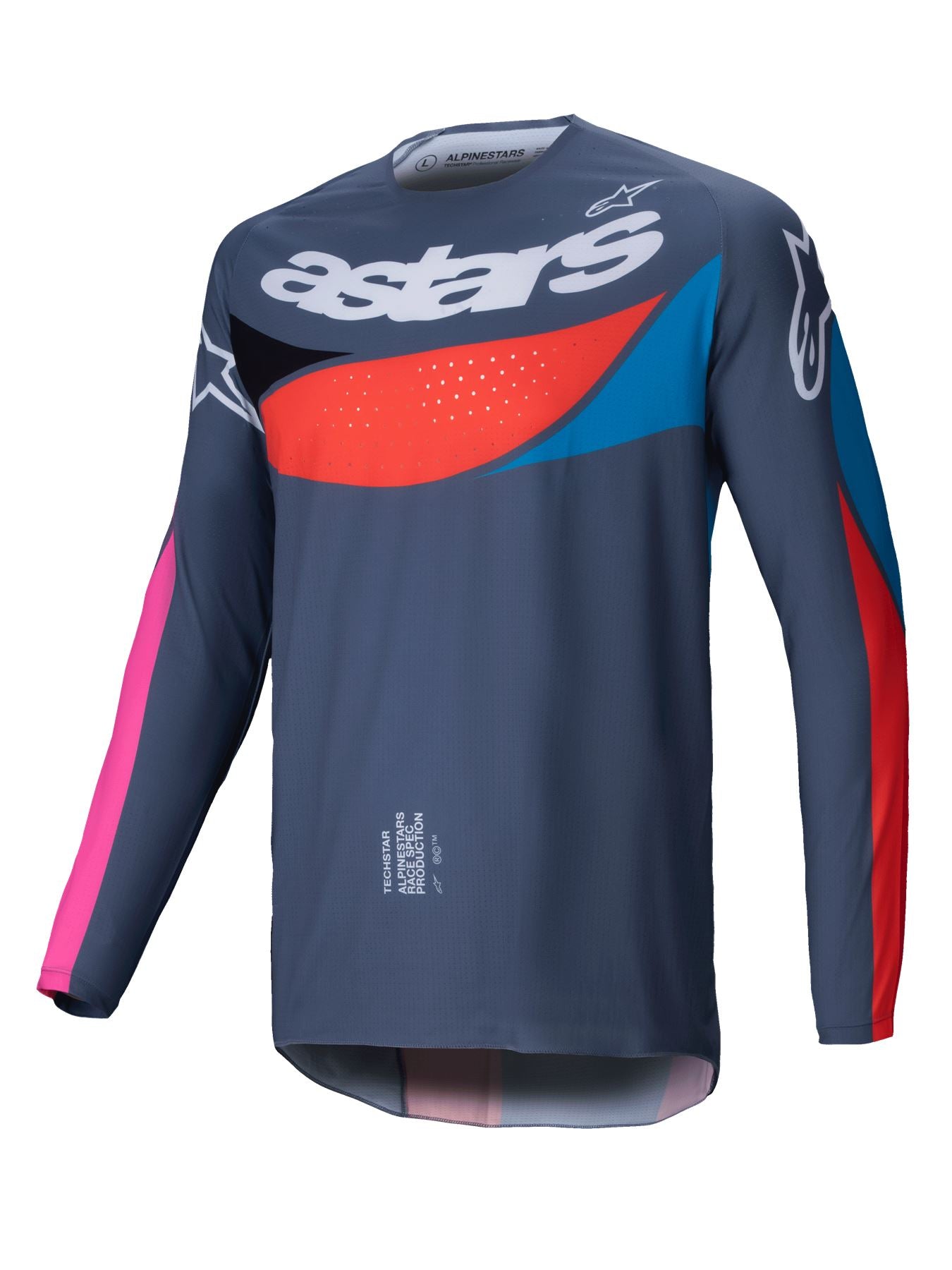Alpinestars 2025 Techstar Dreem Motocross Jersey Grey Multicolour