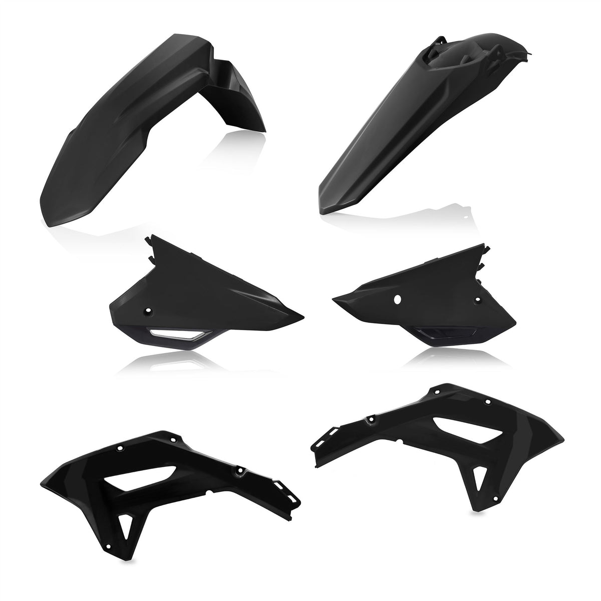Acerbis Plastic Kit Black 0024581.090