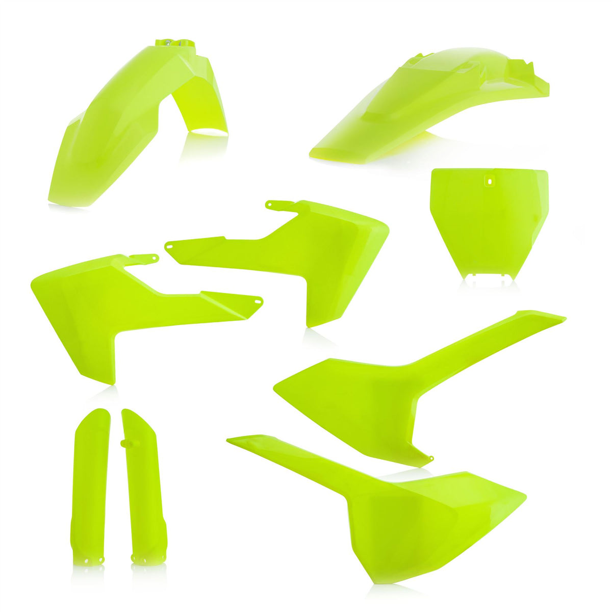 Acerbis Full Plastic Kit Black For Husqvarna FE 450 2016