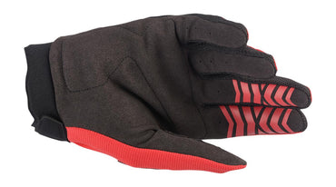 Alpinestars 2025 Full Bore Motocross Gloves Bright Red Black